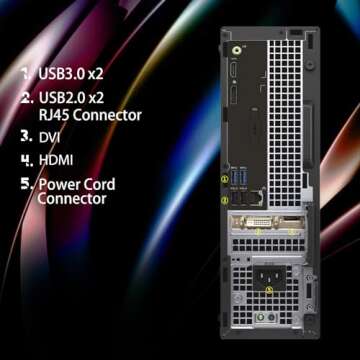 Dell RGB Gaming Desktop - Intel i5, 16GB RAM, SSD