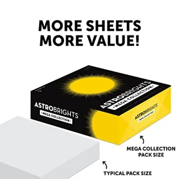 Astrobrights Mega Colored Cardstock - 320 Sheets of Vibrance