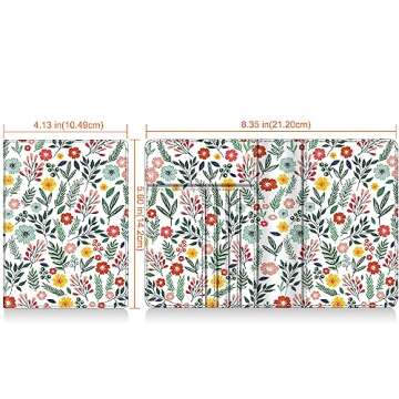 Fintie Passport Holder, Slim Travel Wallet RFID Blocking Card Case Cover Passport Cover Protector Essentials with Credit Card Slots for Women/Men, Spring