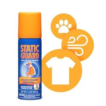 Static Guard Fabric Spray - Original Scent, 1.4 oz - Pack of 3
