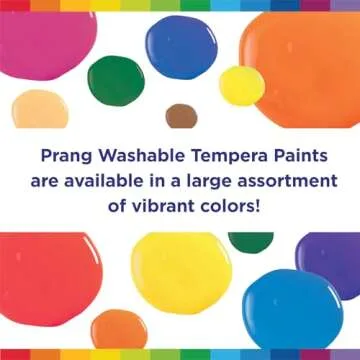 Prang Washable Tempera Paint Set: Safe Vibrant Colors