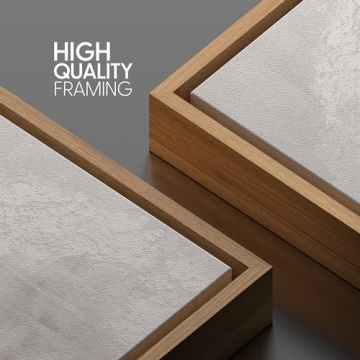 Framed Canvas Print Wall Art - Modern Abstract Design