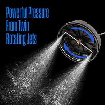 Westinghouse Universal 15” Pressure Washer Surface Cleaner Attachment - 3400 Max PSI, 1/4” Connector - For Gas and Electric Pressure Washers