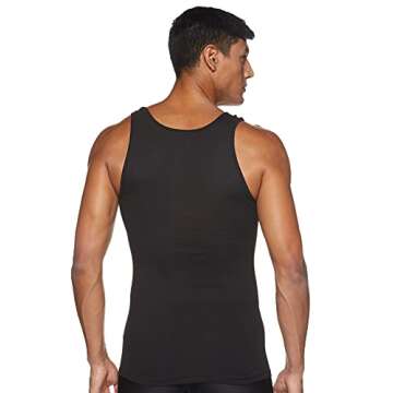 Hanes mens Comfortsoft Moisture Wicking Tagless Tank Undershirts - Multipacks undershirts, Assorted ...