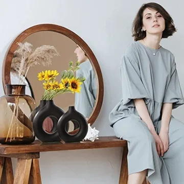 Elegant White Ceramic Vases for Home Décor