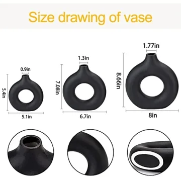 Elegant White Ceramic Vases for Home Décor