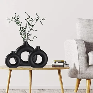 Elegant White Ceramic Vases for Home Décor