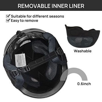 ILM Ski & Snowboard Helmet Designed for Safety & Comfort