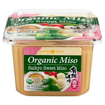 Hikari Organic Miso Paste, Saikyo Sweet, 14.1 oz - Premium Flavor Enhancer