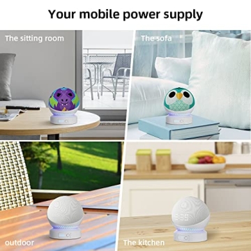 Portable Battery Base for Echo Dot 5th Gen HomePod Mini