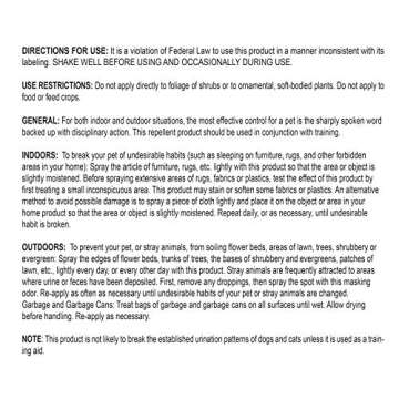 Four Paws Keep Off Pet Repellent Spray for Outdoors & Indoors, Dog & Cat Chew & Scratch Deterrent, 6 oz.