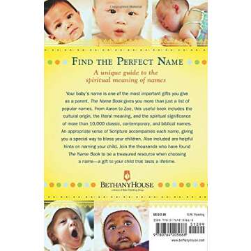 The Name Book: Over 10,000 Names - Their Meanings, Origins, and Spiritual Significance