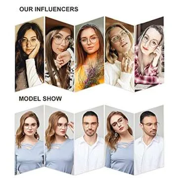 Stylish SOJOS Blue Light Blocking Glasses for All