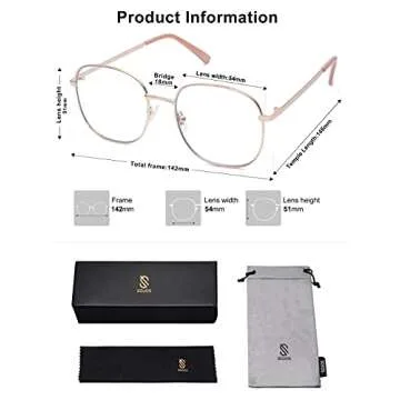 Stylish SOJOS Blue Light Blocking Glasses for All