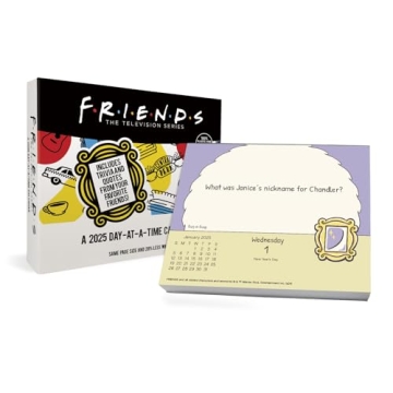 2025 Friends Day-at-a-Time Box Calendar for Fans
