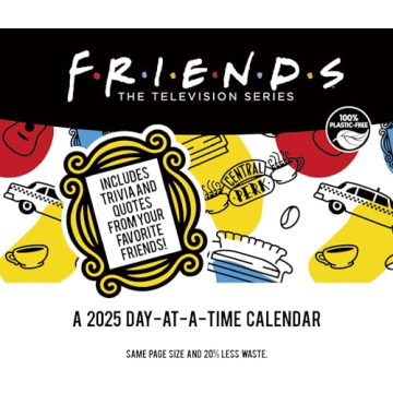 2025 Friends Day-at-a-Time Box Calendar for Fans