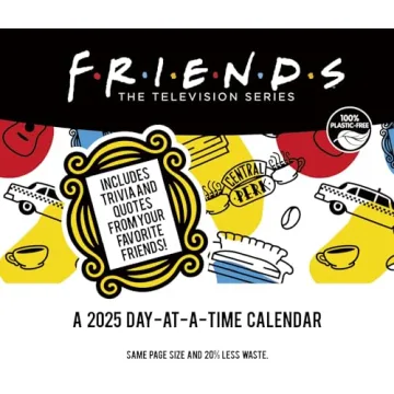 2025 Friends Day-at-a-Time Box Calendar for Fans