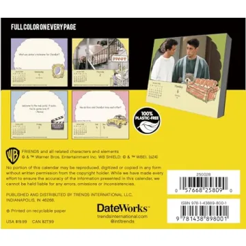 2025 Friends Day-at-a-Time Box Calendar for Fans