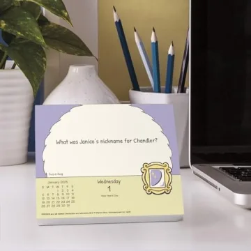 2025 Friends Day-at-a-Time Box Calendar for Fans