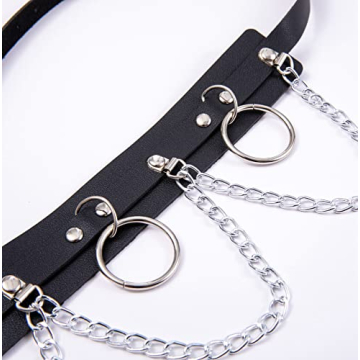 Stylish LOREMOW Leather Waist Chain Set for Women