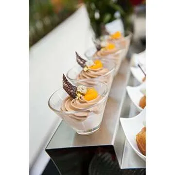 D&V Tasterz Stemless Martini Glasses Set of 6 - Elegant and Dishwasher Safe