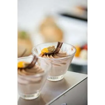 D&V Tasterz Stemless Martini Glasses Set of 6 - Elegant and Dishwasher Safe