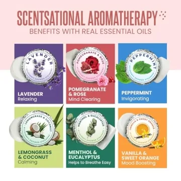 Cleverfy Shower Steamers Aromatherapy Gift Set for All