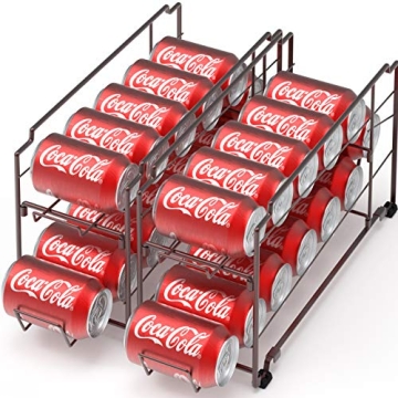 Stackable Beverage Can Dispenser Rack - 2 Pack