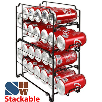 Stackable Beverage Can Dispenser Rack - 2 Pack