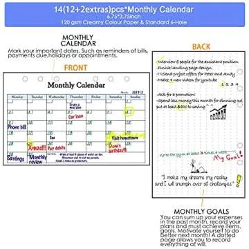 2023 Budget Planner & Weekly Monthly System Refill