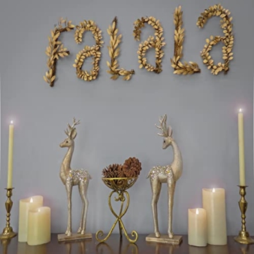 HGTV Home Collection Unlit FA La La Wall Decoration