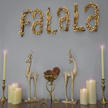 HGTV Home Collection Unlit FA La La Wall Decoration