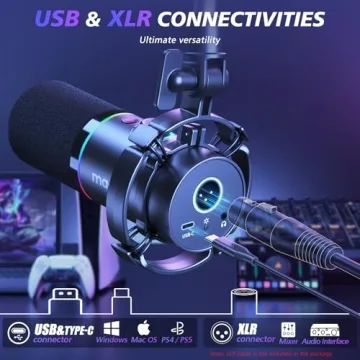 MAONO Dynamic Microphone Kit for Streaming & Gaming