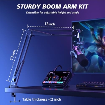 MAONO Dynamic Microphone Kit for Streaming & Gaming