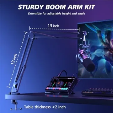 MAONO Dynamic Microphone Kit for Streaming & Gaming