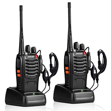 Pxton Walkie Talkies Long Range Rechargeable Two-Way Radios