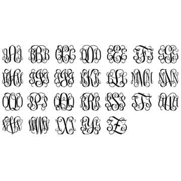 Personalized Gold Monogram Necklace for Unique Gifts