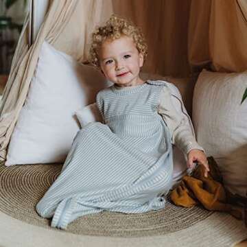 Merino Kids Baby Sleep Bag For Toddlers 2-4 Years, Turtle Dove