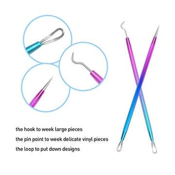 Tiptopcarbon Craft Weeding Tool Set for Vinyl Projects