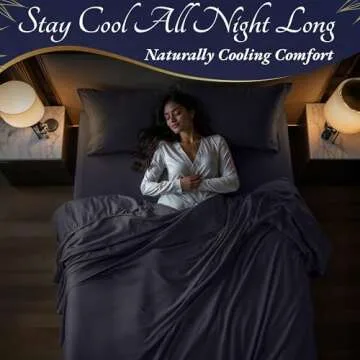 Luxuriously Soft Bamboo Sheets for Queen Bed - DECOLURE