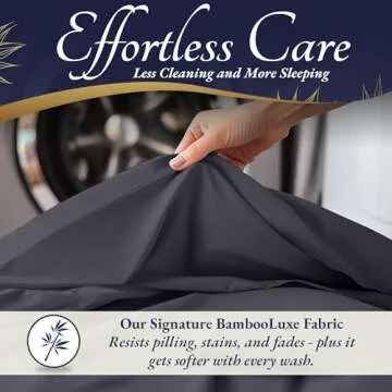 Luxuriously Soft Bamboo Sheets for Queen Bed - DECOLURE