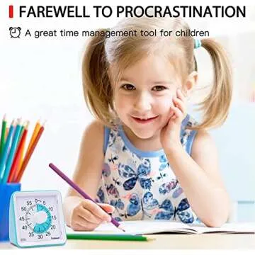 Yunbaoit Visual Analog Timer Silent Countdown Tool