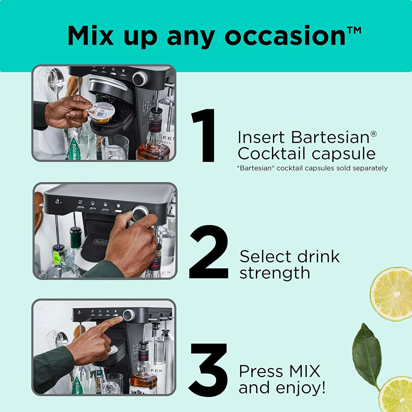 Bev by BLACK+DECKER Cocktail Maker (BEHB101)