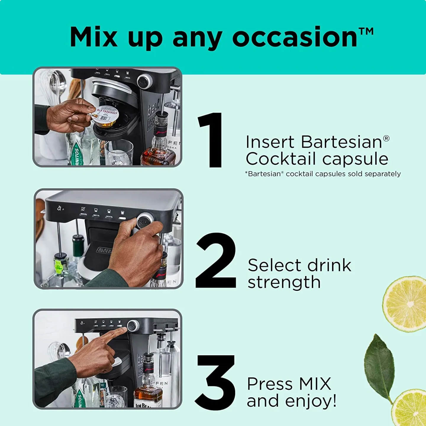 Bev by BLACK+DECKER Cocktail Maker (BEHB101)