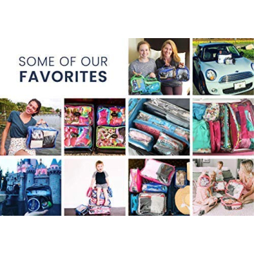 Clear Packing Cubes Set of 4 - Stylish Organizers