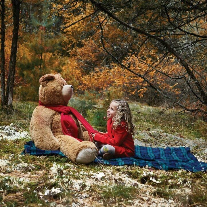 4 Foot Vermont Giant Teddy Bear - Perfect Gift