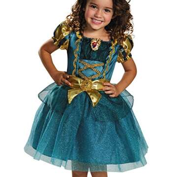 Disguise Disney Princess Merida Brave Toddler Girls' Costume, Large (4-6x)