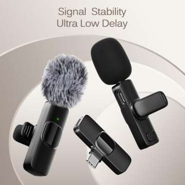 Labstandard Wireless Lavalier Microphone for iPhone and iPad