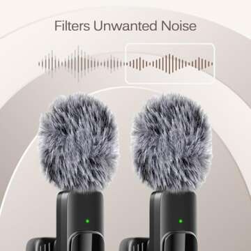 Labstandard Wireless Lavalier Microphone for iPhone and iPad