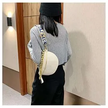 Thick Chain Women's Fanny Pack Stylish Waist Bag Crossbody